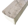 Messina TV Unit Milan - White Marble