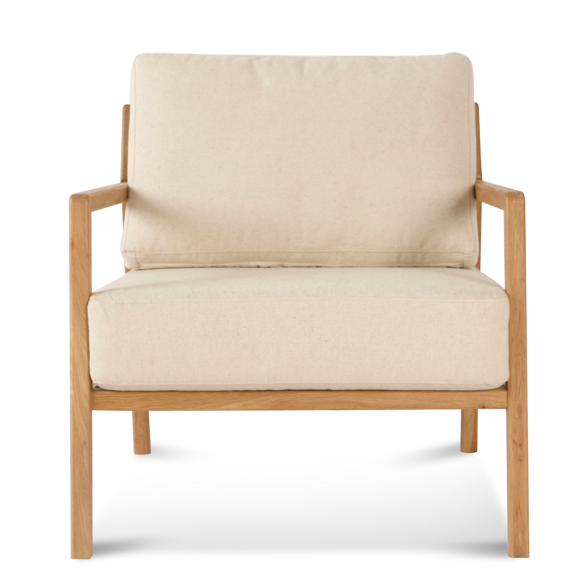 Trenton Fabric Armchair - Dawn Beige