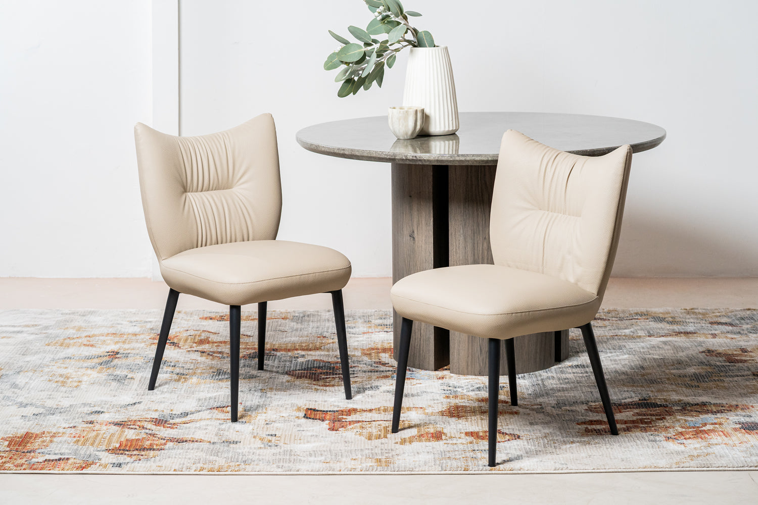 Modena Dining Chair - Beige (Set of 2)
