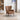 Sherlock Chair - Tan Faux Leather