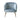 Perla Chair - Blue Green Velvet