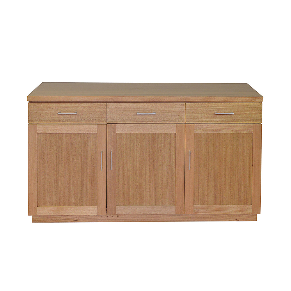 Nova Buffet 3 Door 3 Drawer 1.5m Wheat