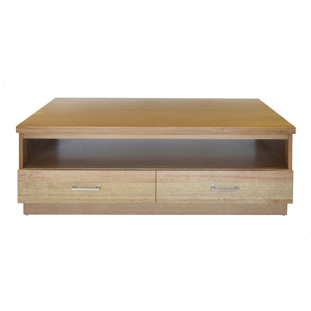 Nova Coffee Table 2 Drawer Wheat