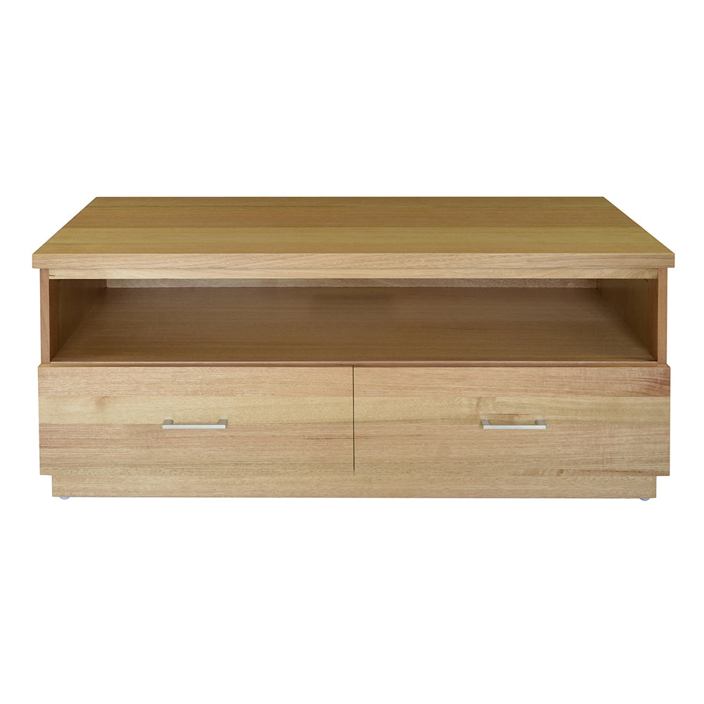 Nova TV Unit 2 Drawer 1.2m Wheat