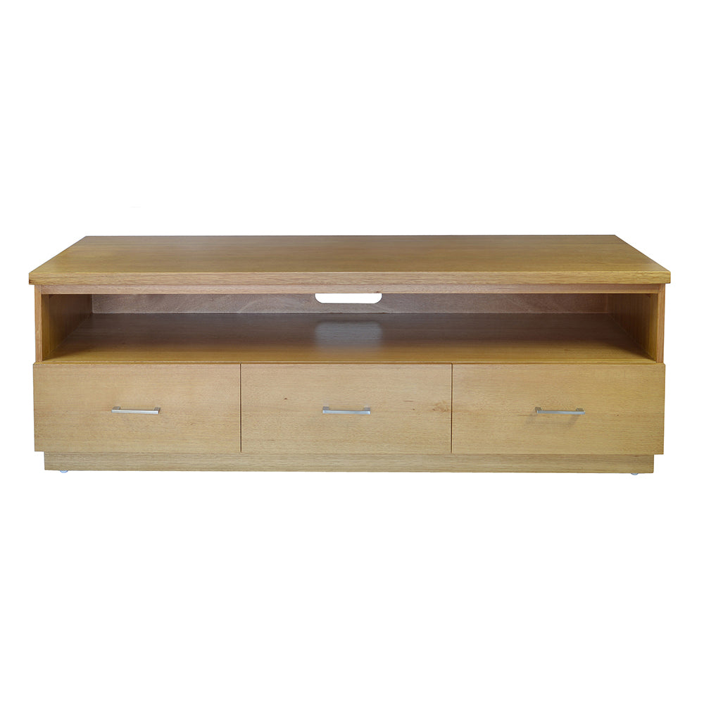 Nova TV Unit 3 Drawer 1.6m Wheat