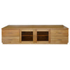 Nova TV Unit 2 Door 4 Drawer 2m Wheat