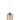 Pendant ES 40W Coffee Wine Glass Segmented/W Brass Highlight OD 180mm X H250mm