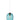 Pendant ES 40W Blue Wine Glass Segmented/W Brass Highlight OD 180mm X H250mm