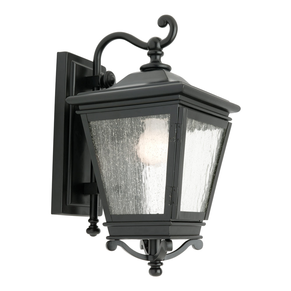 Necati Exterior Wall Light - Black