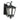 Necati Exterior Wall Light - Black