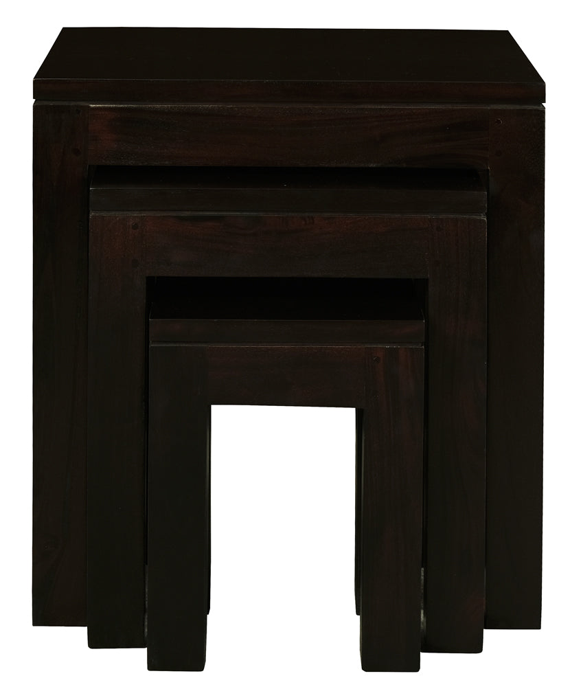 Amsterdam Nest of Table - Chocolate (Set of 3)