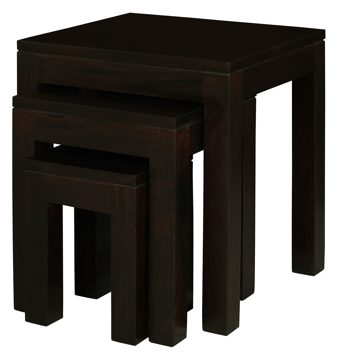 Amsterdam Nest of Table - Chocolate (Set of 3)