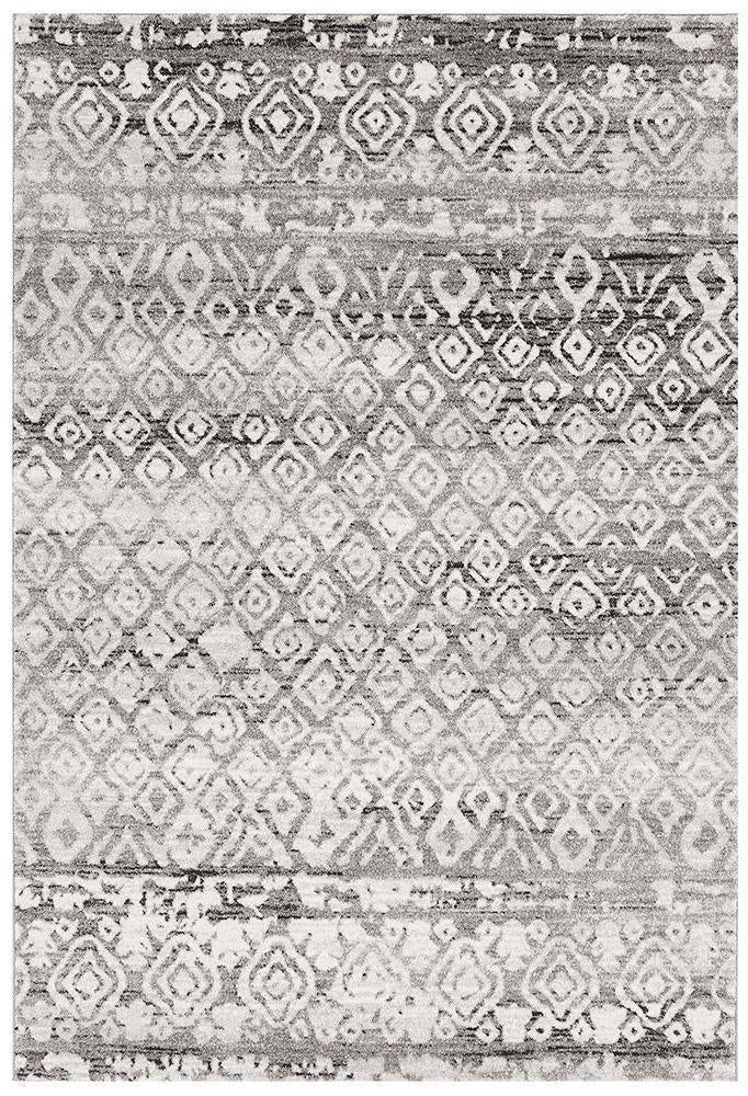 Odelle Zakira Dark Grey Tribal Rug