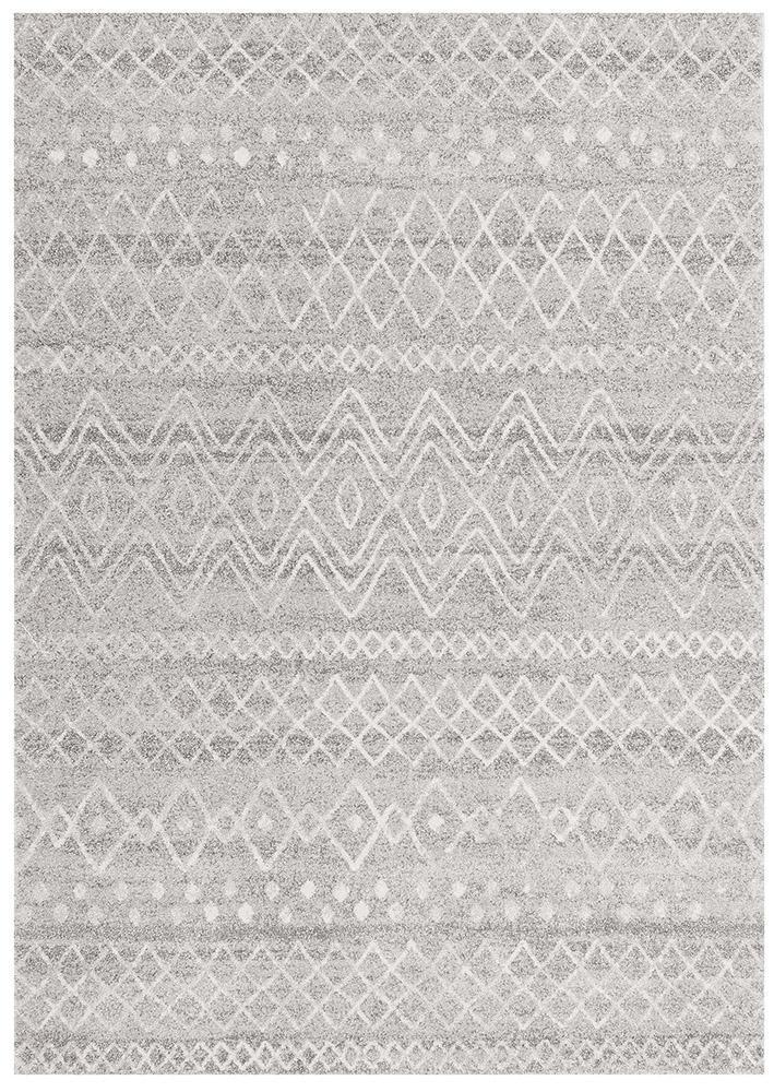 Odelle Nadia Grey Rustic Tribal Rug