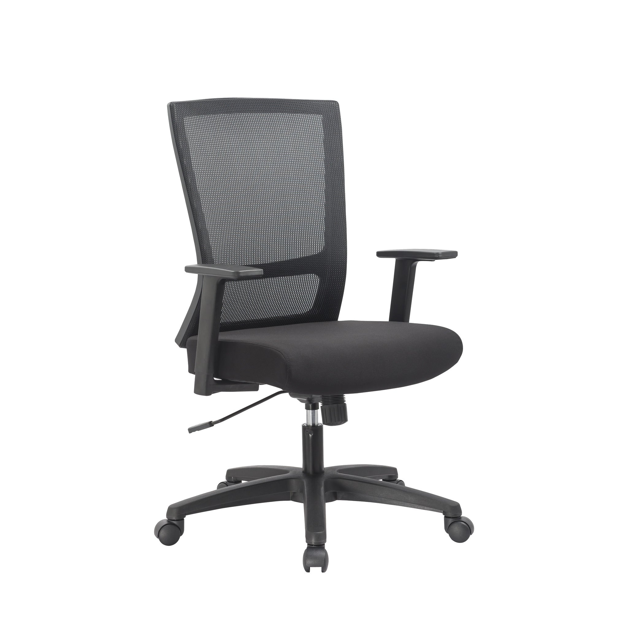 Shirley Mesh Ergonomic Office Chair with Headrest - Black
