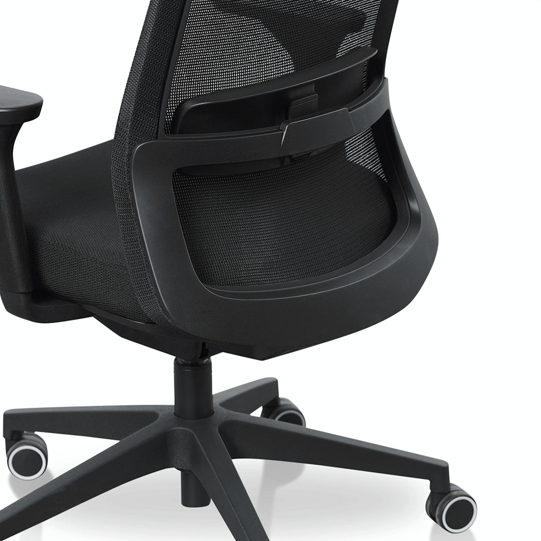 Walther Mesh Office Chair Full Black