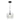 Odie Small Pendant - Black