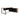 Halo 1.8m Executive Desk Right Return with Black Legs - Natural