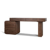 Orrion 1.6m Office Desk - Walnut Veneer