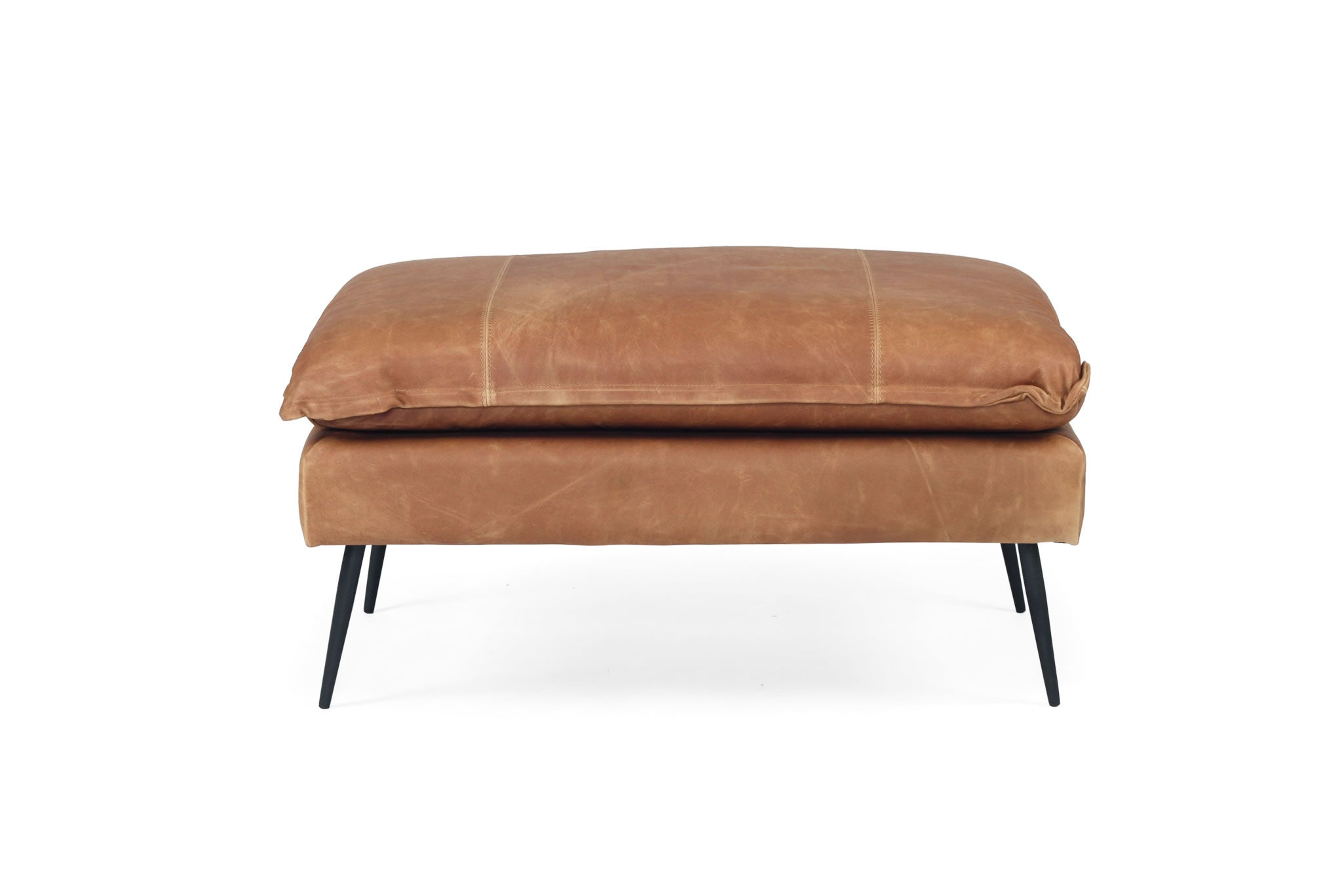 Marly Footstool - Cognac