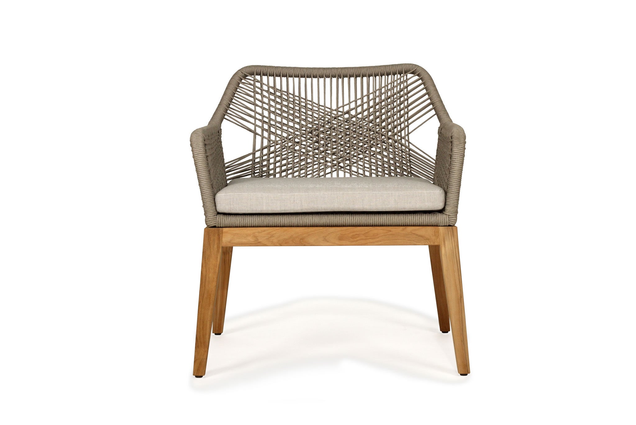 Key Largo Outdoor Dining Chair - Light Grey