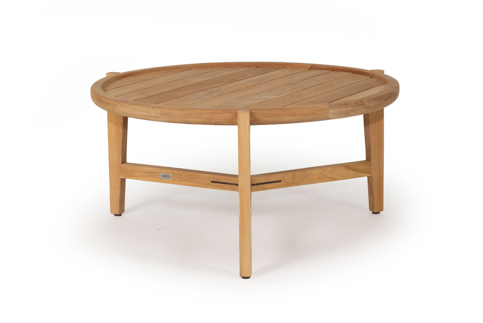 Kingscliff Outdoor Round Coffee Table 80cm - Natural