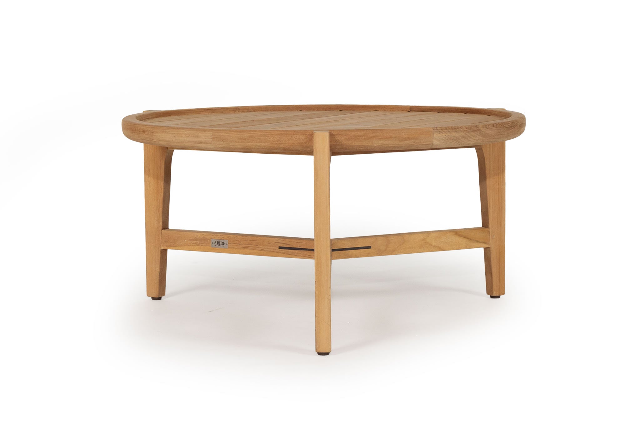 Kingscliff Outdoor Round Coffee Table 80cm - Natural
