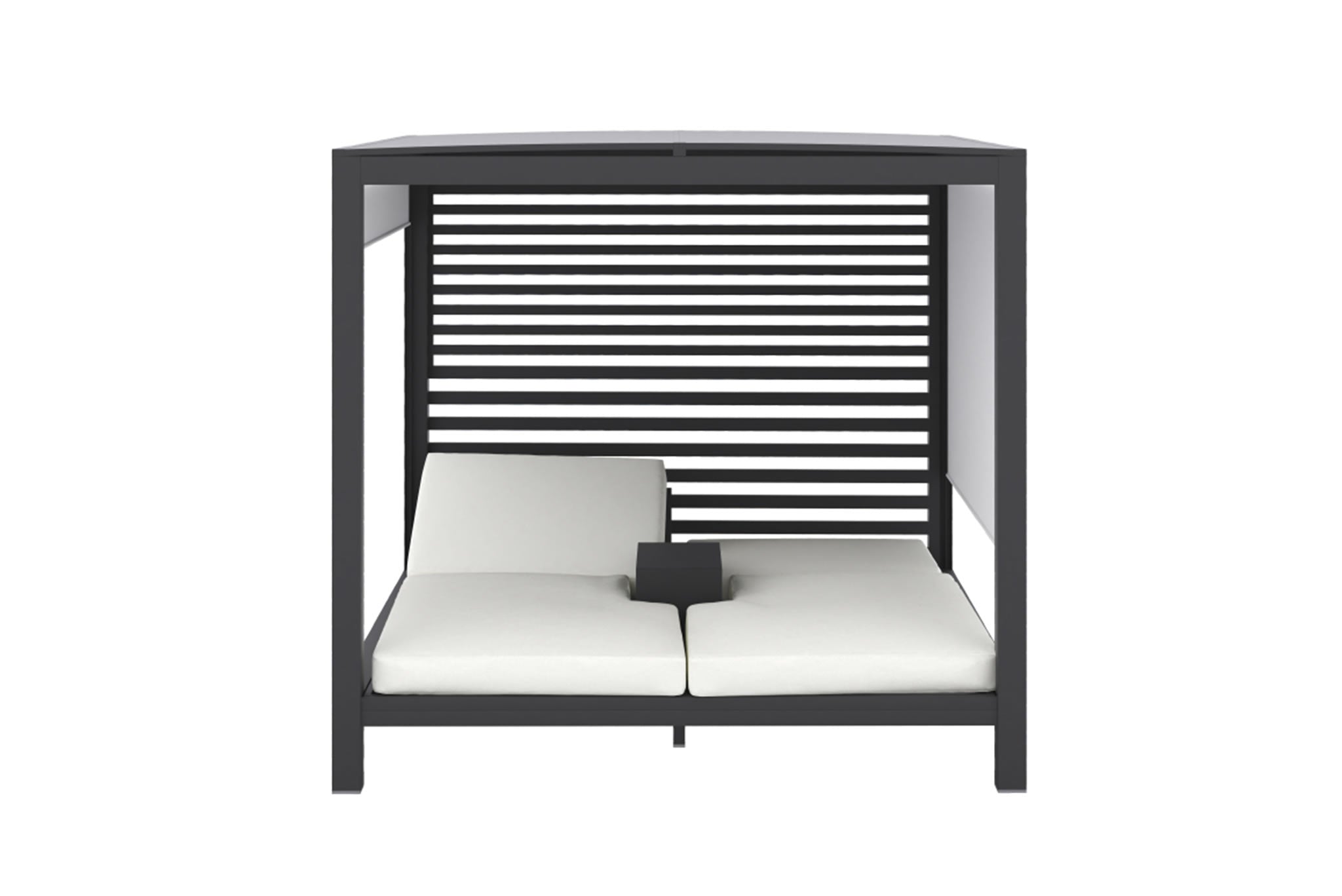Santorini Double Daybed Villa - Black