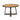 Watego Outdoor Round Dining Table 125cm - Black