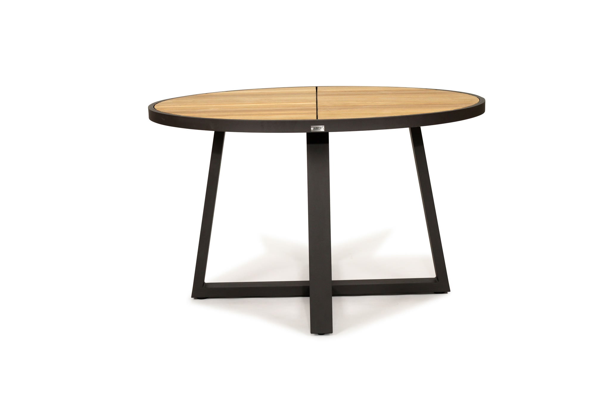 Watego Outdoor Round Dining Table 125cm - Black