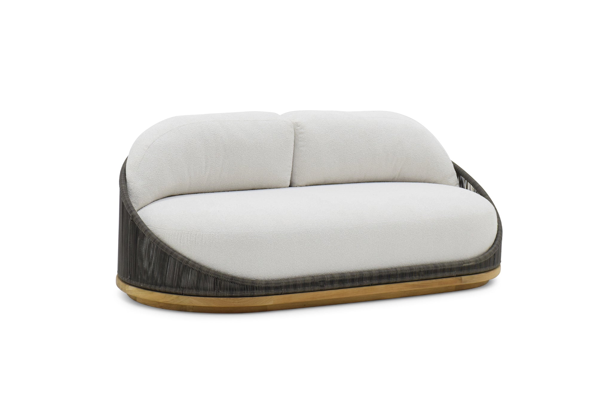 Avoca Outdoor 2 Seat Sofa - Basalt