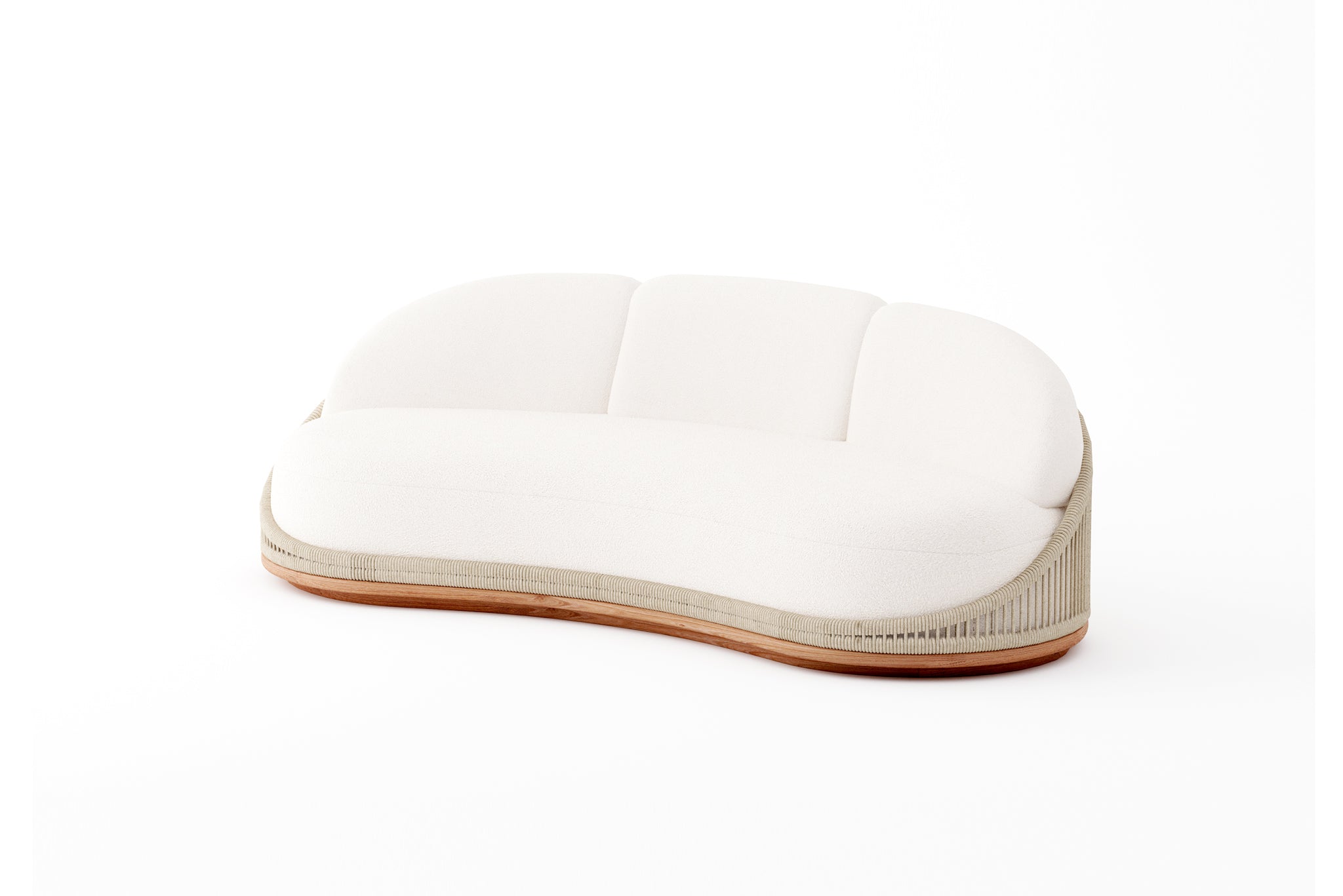 Avoca Outdoor 2 Seat Sofa - Natural