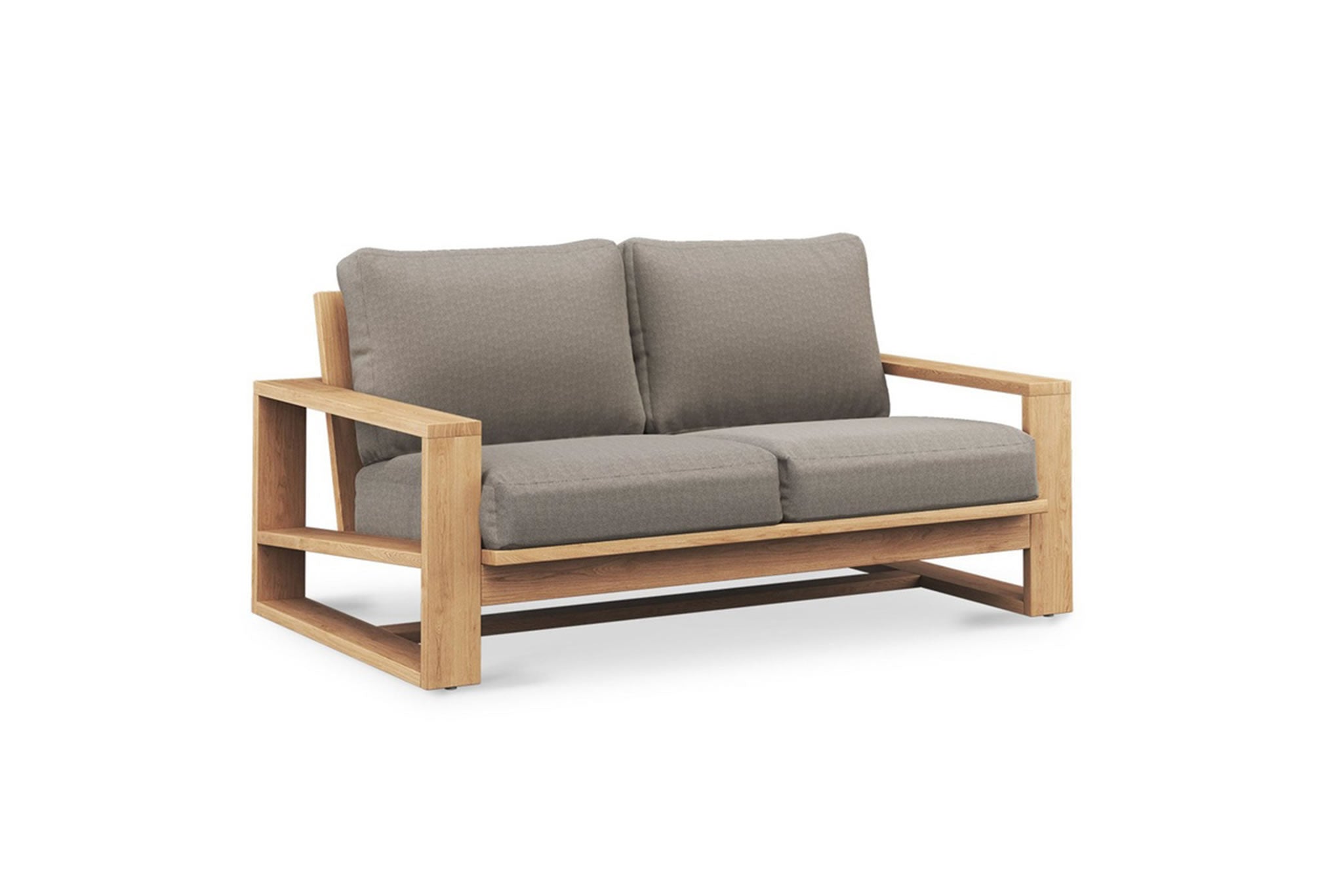 Double Island Outdoor Sofa 2 Seater - Slate