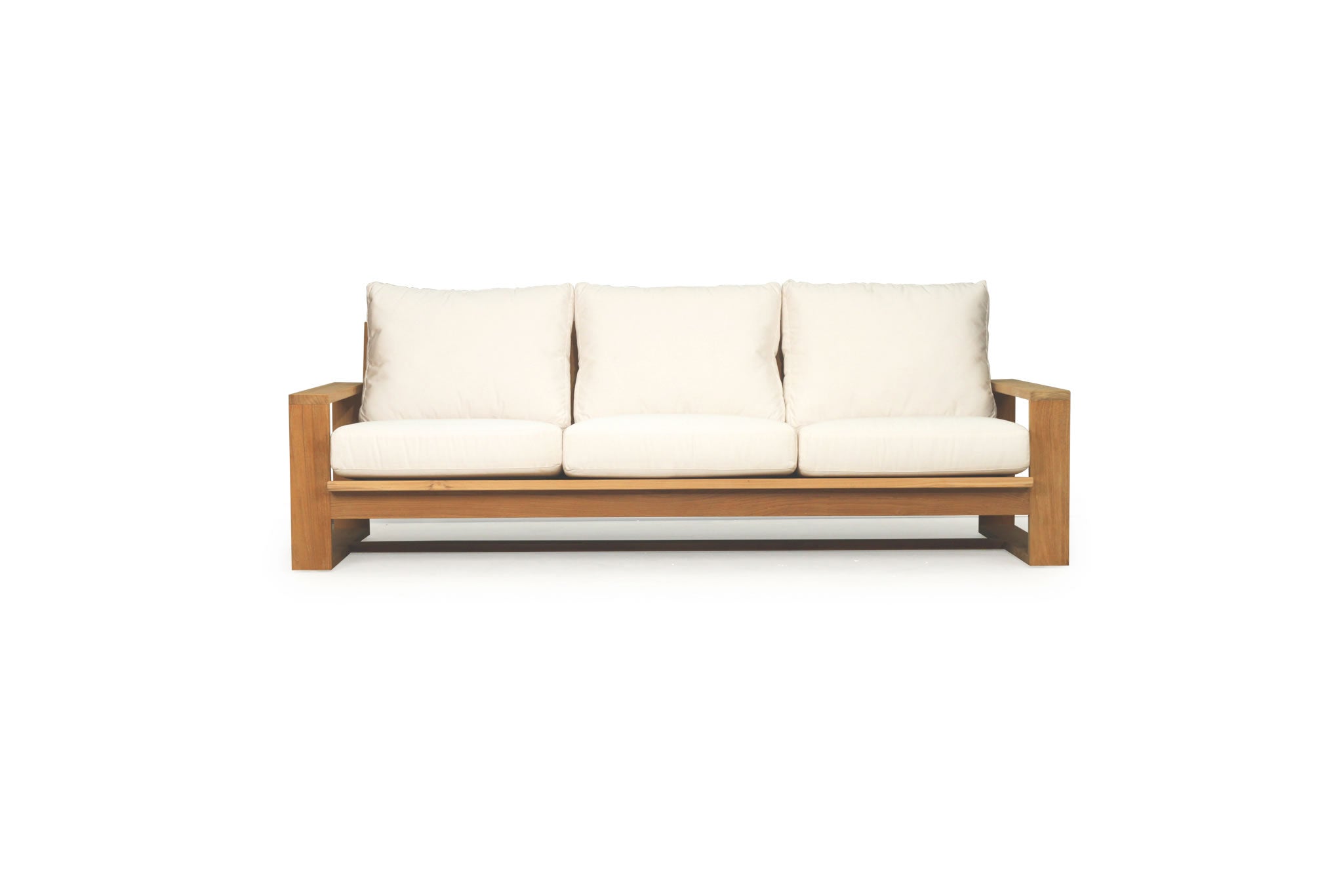 Double Island Outdoor Sofa 3 seater - Natural