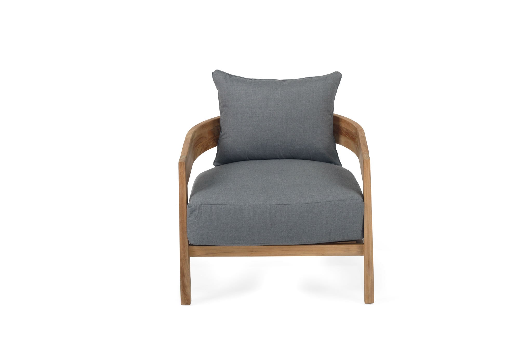 Kingscliff Outdoor Sofa 1 Seater - Slate