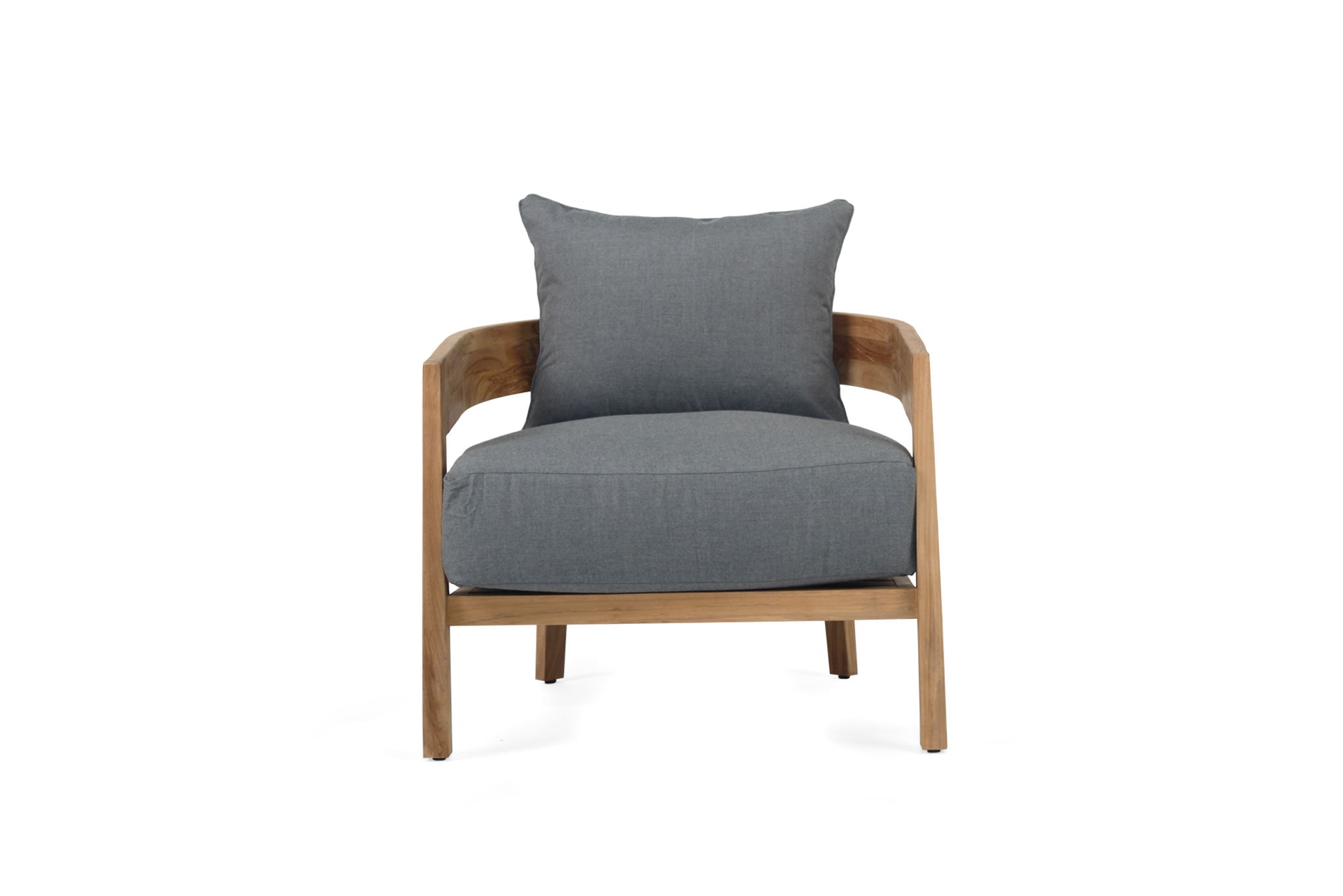 Kingscliff Outdoor Sofa 1 Seater - Slate