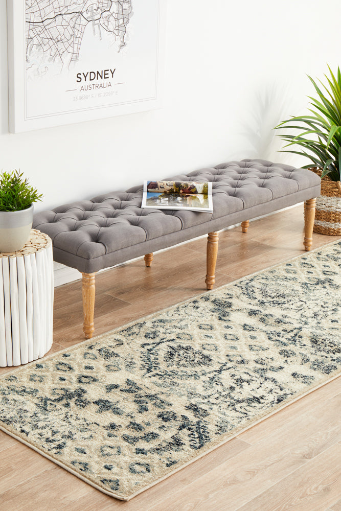 Oracle Illusion Blue Runner Rug