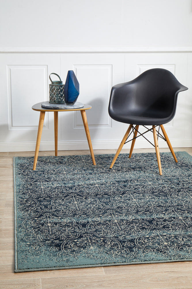 Oracle Edge Denim Rug