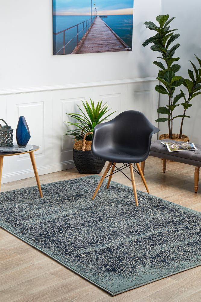 Oracle Edge Denim Rug