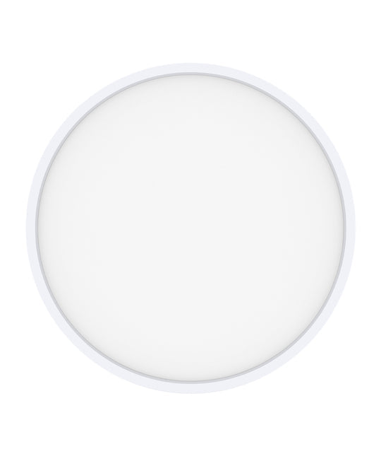 Oyster Slim LED Dimmable Round White 36W Tri IP54 OD 400mm 2900 Lm