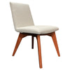 Maeko Fabric Dining Chair Blackwood - Beige