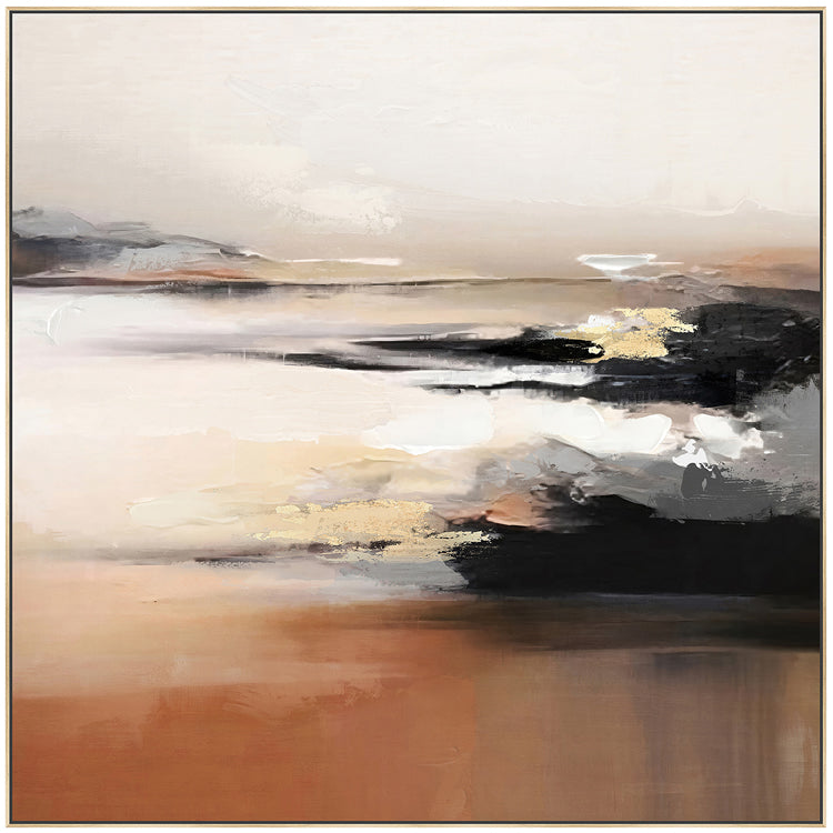 Mocha Mayhem Painting 82x82cm