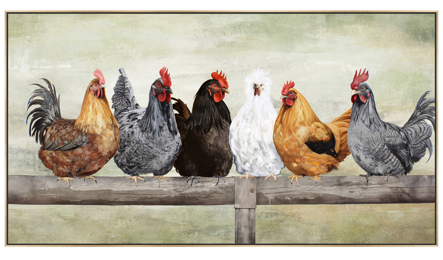 Cluck Comfort Painting 112x62cm