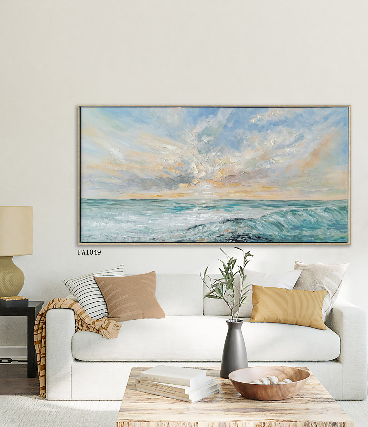 Seas the Day Painting 123x63cm