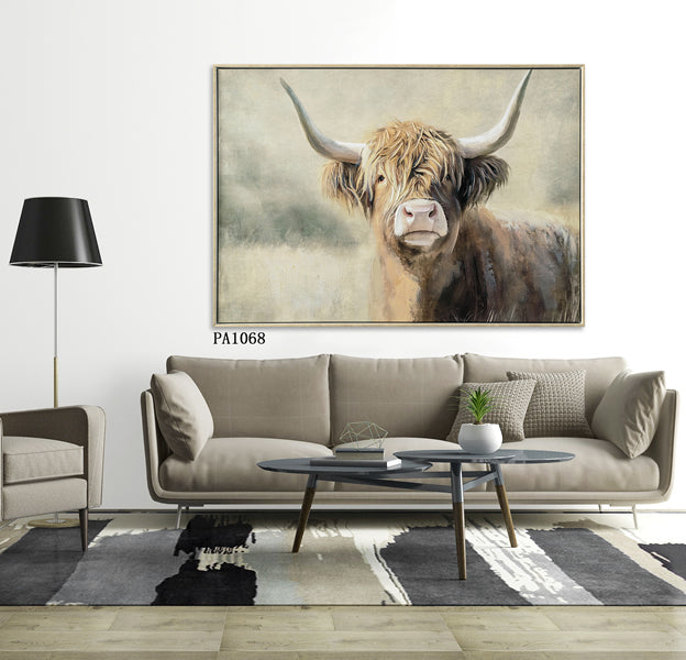 Horn to Be Wild Painting 103x73cm