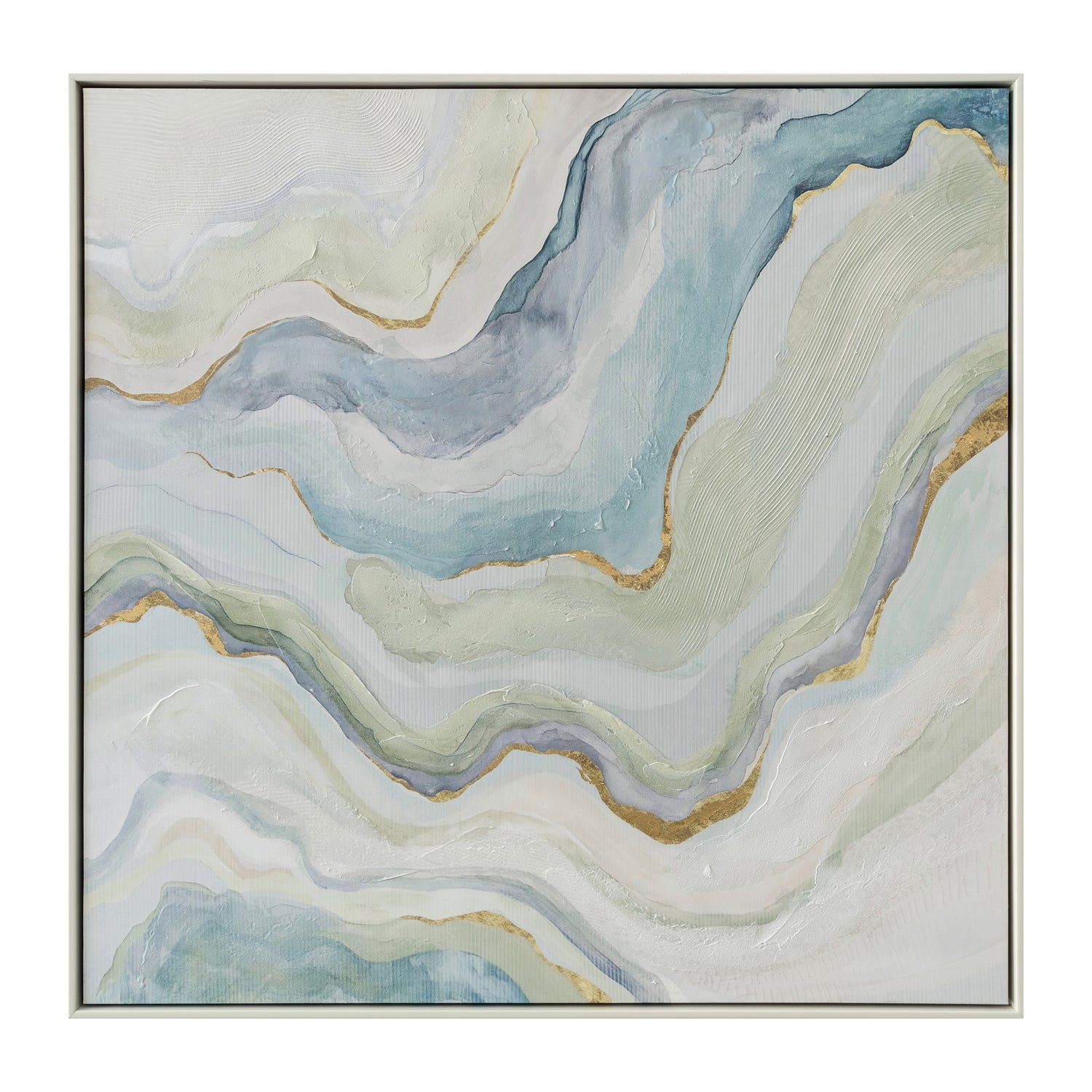 Ripple Effect Painting 83x83cm