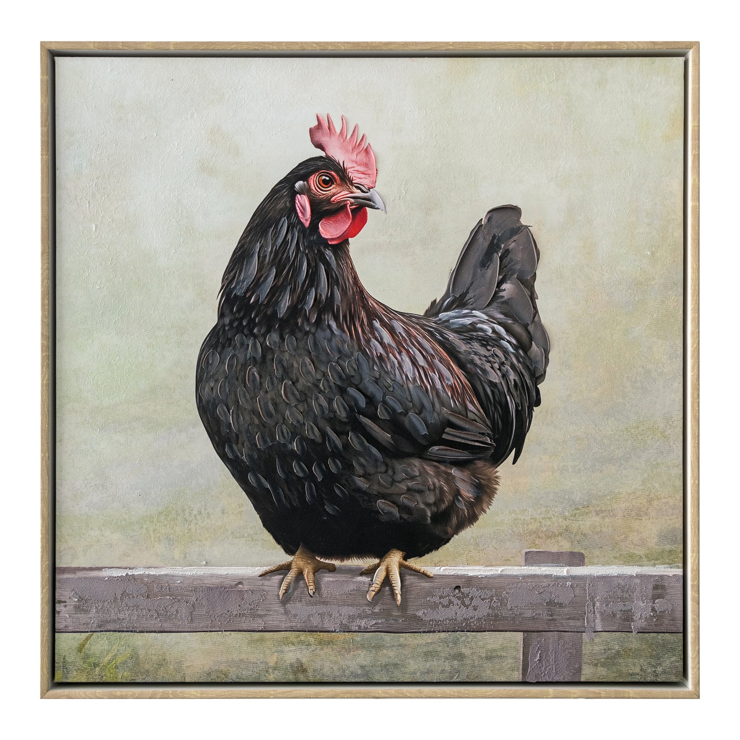 Count Cluckula Painting 53x53cm