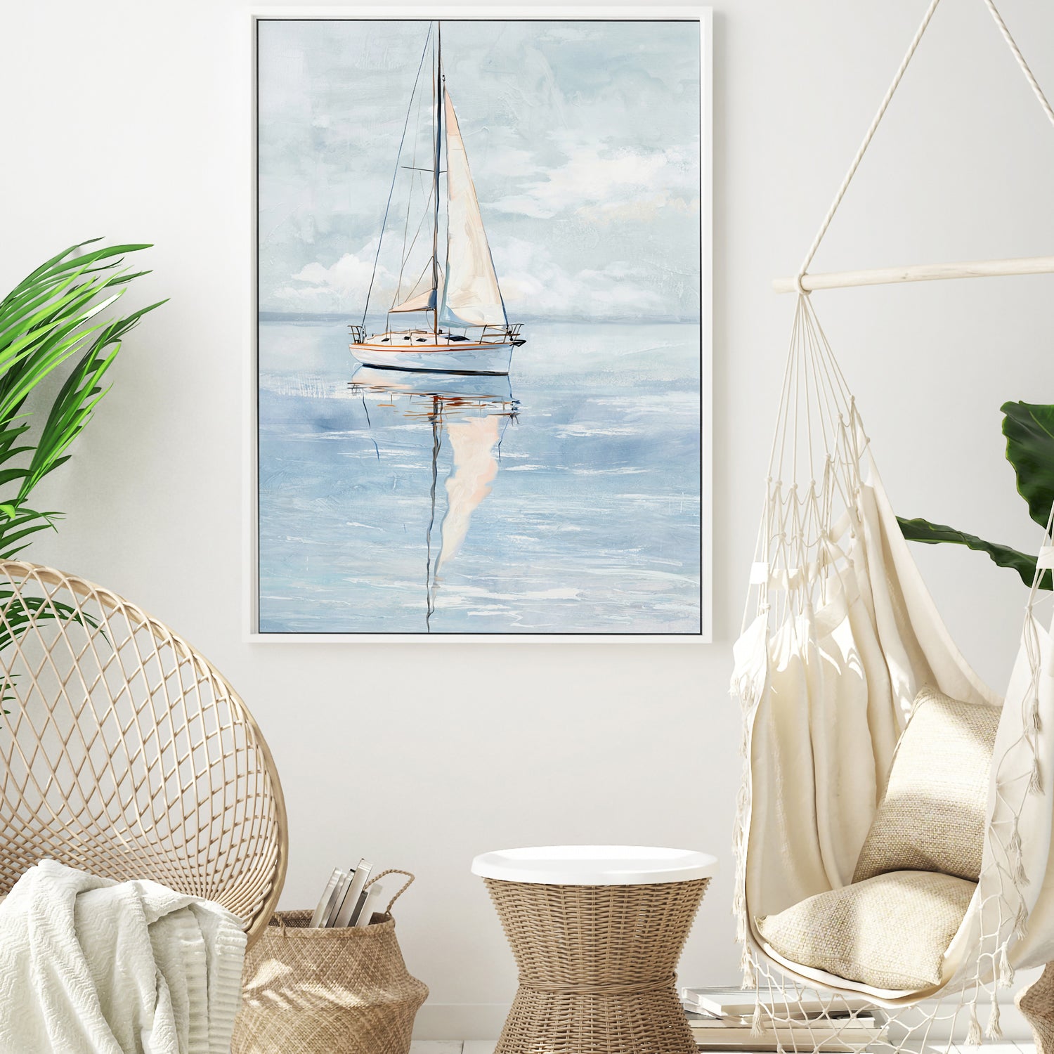 Boatiful Day Painting 63x93cm