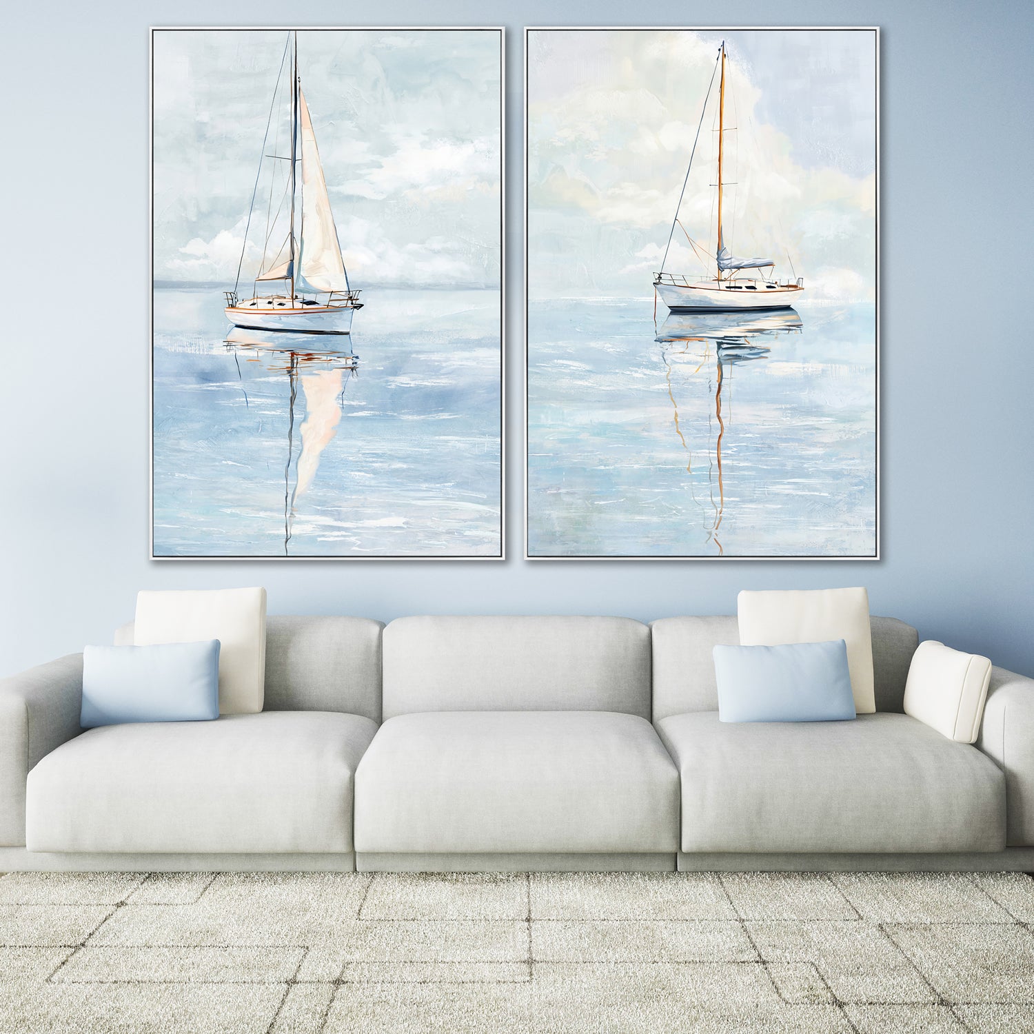 Mellow Mast Painting 63x93cm