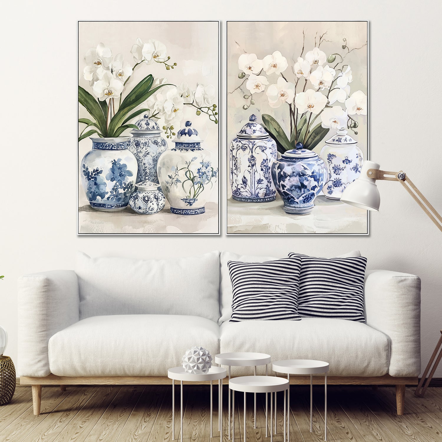 Ginger Jar Glam Painting 63x93cm